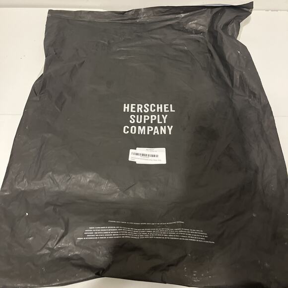 Herschel Retreat Backpack Grey With Brown 19.5L Holds A 15in Laptop NWT $119 - Picture 7 of 9
